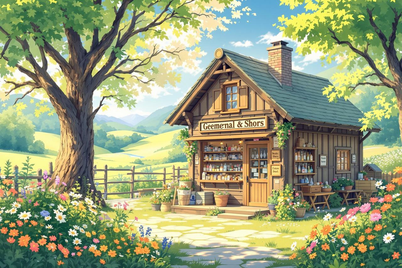 漫剧屋作品 - 山间小店的四季